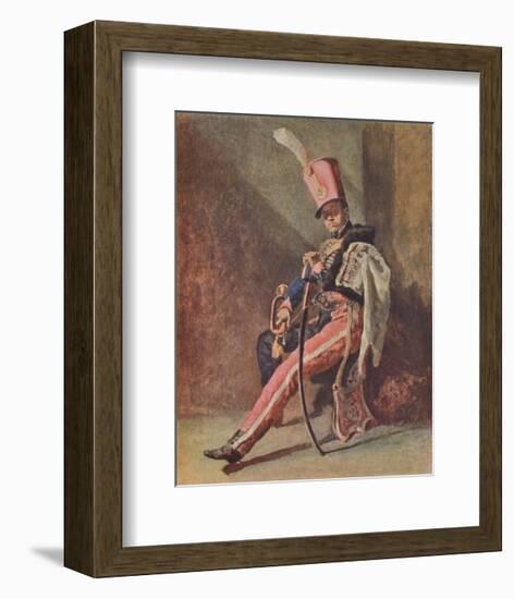 The Hussar-Trumpeter-Théodore Géricault-Framed Collectable Print