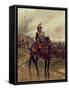 The Hussars-Alphonse Marie de Neuville-Framed Stretched Canvas