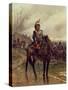 The Hussars-Alphonse Marie de Neuville-Stretched Canvas