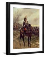 The Hussars-Alphonse Marie de Neuville-Framed Giclee Print