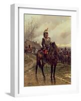 The Hussars-Alphonse Marie de Neuville-Framed Giclee Print