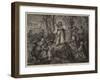 The Hussite Sermon-Carl Friedrich Lessing-Framed Giclee Print