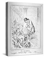 The Hustings, Vox Populi, We'll Have a Mug! a Mug! a Mug!, 1796-James Gillray-Stretched Canvas