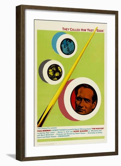 The Hustler, 1961-null-Framed Giclee Print