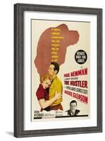 The Hustler, Australian Movie Poster, 1961-null-Framed Art Print