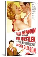 The Hustler, Australian Movie Poster, 1961-null-Mounted Art Print