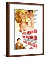 The Hustler, Australian Movie Poster, 1961-null-Framed Art Print