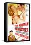 The Hustler, Australian Movie Poster, 1961-null-Framed Stretched Canvas