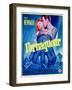 The Hustler, French Movie Poster, 1961-null-Framed Art Print