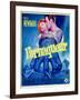 The Hustler, French Movie Poster, 1961-null-Framed Art Print