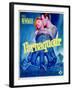 The Hustler, French Movie Poster, 1961-null-Framed Art Print