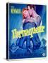 The Hustler, French Movie Poster, 1961-null-Stretched Canvas
