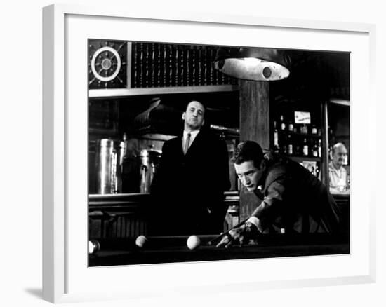 The Hustler, George C. Scott, Paul Newman, 1961-null-Framed Photo