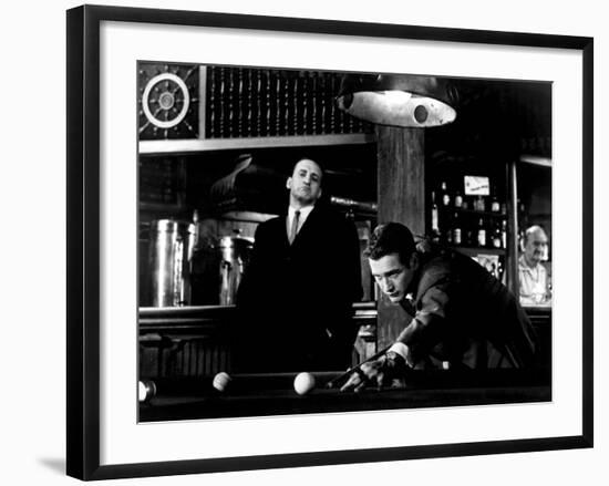 The Hustler, George C. Scott, Paul Newman, 1961-null-Framed Photo