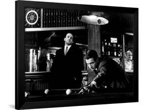 The Hustler, George C. Scott, Paul Newman, 1961-null-Framed Photo