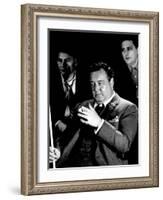 The Hustler, Jackie Gleason, 1961-null-Framed Photo