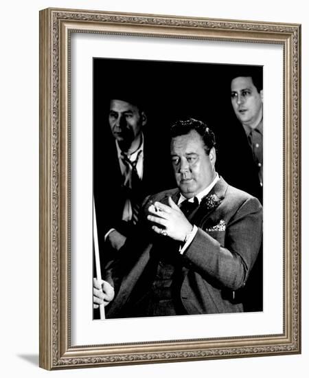 The Hustler, Jackie Gleason, 1961-null-Framed Photo