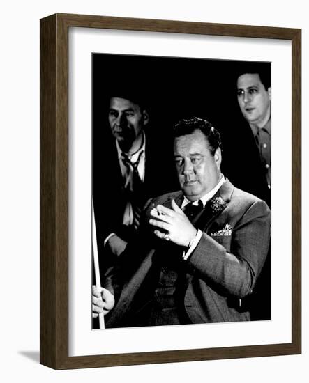 The Hustler, Jackie Gleason, 1961-null-Framed Photo