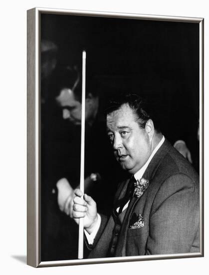 The Hustler, Jackie Gleason, 1961-null-Framed Photo