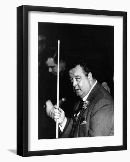 The Hustler, Jackie Gleason, 1961-null-Framed Photo