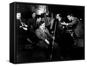 The Hustler, Jackie Gleason, Paul Newman, 1961-null-Framed Stretched Canvas