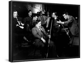 The Hustler, Jackie Gleason, Paul Newman, 1961-null-Framed Photo