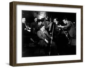 The Hustler, Jackie Gleason, Paul Newman, 1961-null-Framed Photo