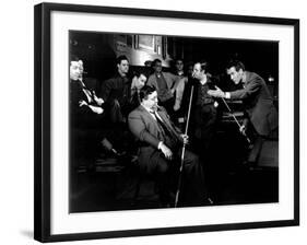 The Hustler, Jackie Gleason, Paul Newman, 1961-null-Framed Photo