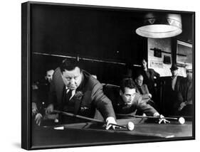 The Hustler, Jackie Gleason, Paul Newman, 1961-null-Framed Photo