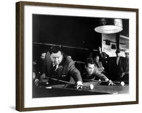 The Hustler, Jackie Gleason, Paul Newman, 1961-null-Framed Photo