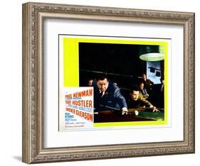 The Hustler, Jackie Gleason, Paul Newman, 1961-null-Framed Art Print