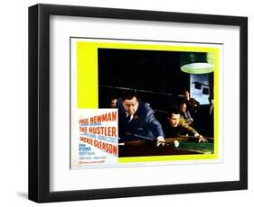 The Hustler, Jackie Gleason, Paul Newman, 1961-null-Framed Art Print