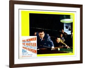 The Hustler, Jackie Gleason, Paul Newman, 1961-null-Framed Art Print