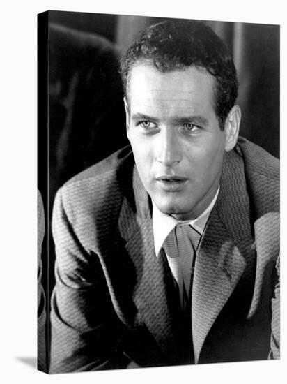 The Hustler, Paul Newman, 1961-null-Stretched Canvas