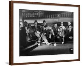 The Hustler, Paul Newman, Michael Constantine, 1961-null-Framed Photo