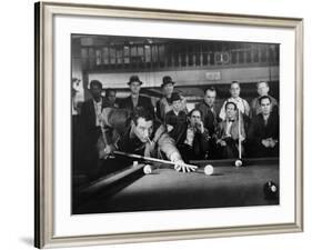 The Hustler, Paul Newman, Michael Constantine, 1961-null-Framed Photo