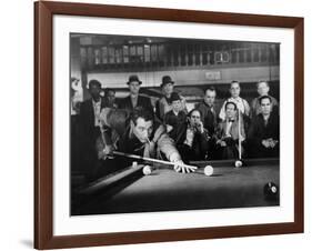 The Hustler, Paul Newman, Michael Constantine, 1961-null-Framed Photo