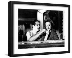 The Hustler, Paul Newman, Piper Laurie, 1961-null-Framed Photo