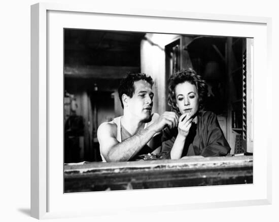 The Hustler, Paul Newman, Piper Laurie, 1961-null-Framed Photo