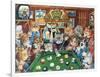 The Hustler (Pool Cats)-Bill Bell-Framed Giclee Print