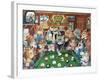 The Hustler (Pool Cats)-Bill Bell-Framed Giclee Print