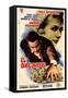 The Hustler, Spanish Movie Poster, 1961-null-Framed Stretched Canvas