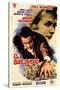 The Hustler, Spanish Movie Poster, 1961-null-Stretched Canvas