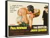 The Hustler, UK Movie Poster, 1961-null-Framed Stretched Canvas