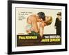 The Hustler, UK Movie Poster, 1961-null-Framed Art Print