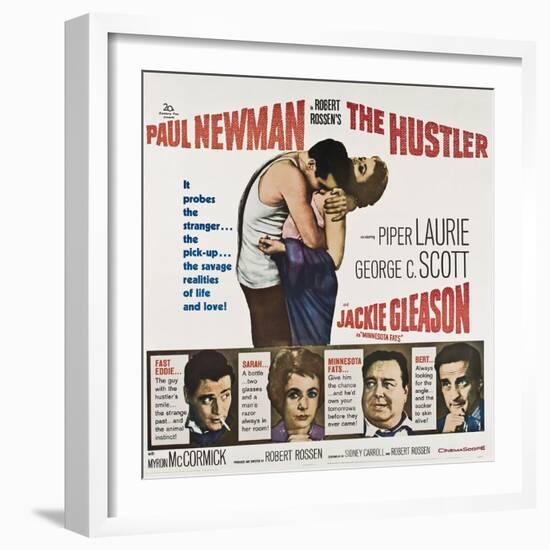 The Hustler-null-Framed Art Print