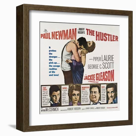 The Hustler-null-Framed Art Print