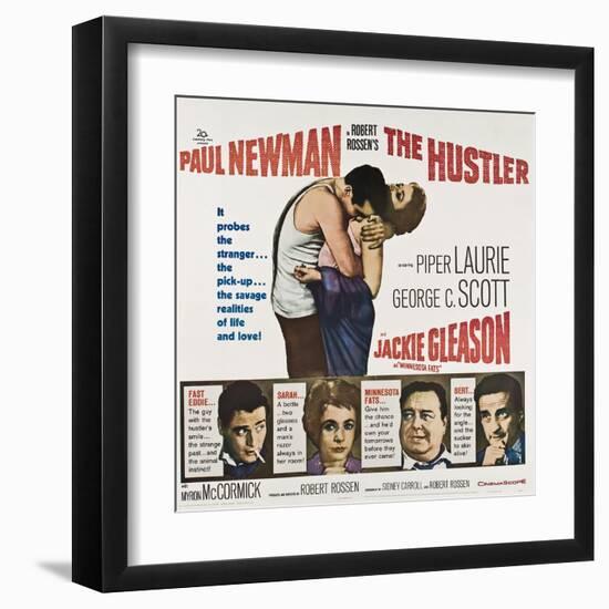 The Hustler-null-Framed Art Print