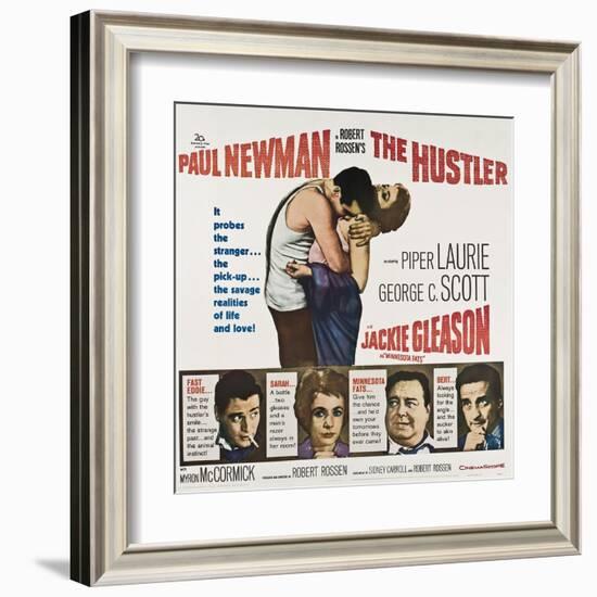 The Hustler-null-Framed Art Print