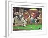 The Hustler-Arthur Sarnoff-Framed Art Print